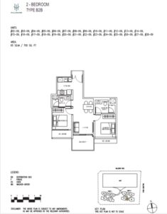 HillHaven- Floor-Plan-2-Bed-Type-B2B