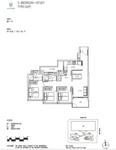 HillHaven- Floor-Plan-3+S-Type-C4P